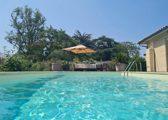 Vakantiehuis L'oasis Girondine 4 Etoiles Izon